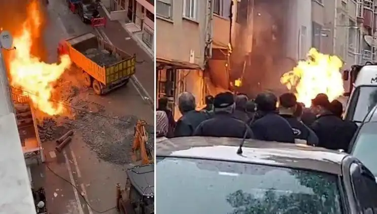 İstanbul’da Doğalgaz Patlaması: Korku Dolu Anlar Yaşandı