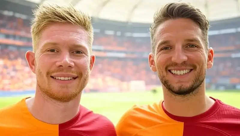 Galatasaray, Kevin de Bruyne İçin Dries Mertens’i Devreye Sokmaya Hazırlanıyor
