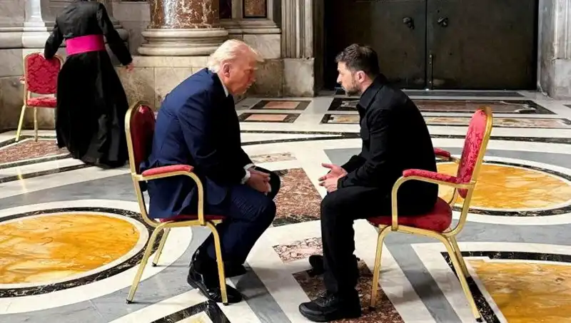 Zelenski'nin Trump Açıklaması: Vatikan'daki Görüşme En İyi Olandı