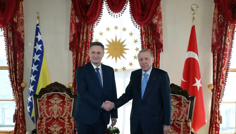 Cumhurbaşkanı Erdoğan, Bosna-Hersek Yetkilisi Becirovic ile Stratejik Görüşmelerde Bulundu