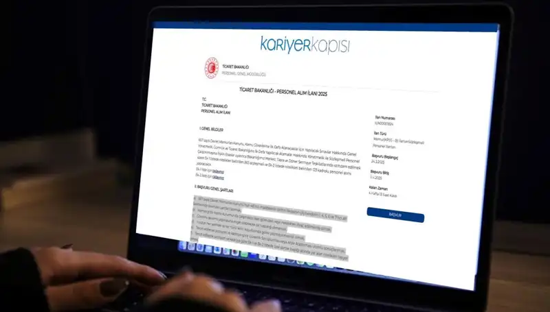 Ticaret Bakanlığı 2025 Personel Alımında Fırsatlar: Başvuru Tarihleri ve Şartlar
