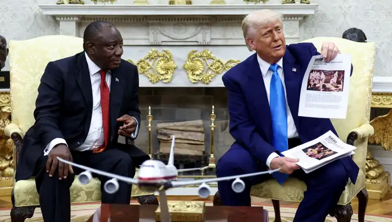 Trump'tan Şok Edici Açıklama: Güney Afrika'da Beyazlara Soykırım İddiası!