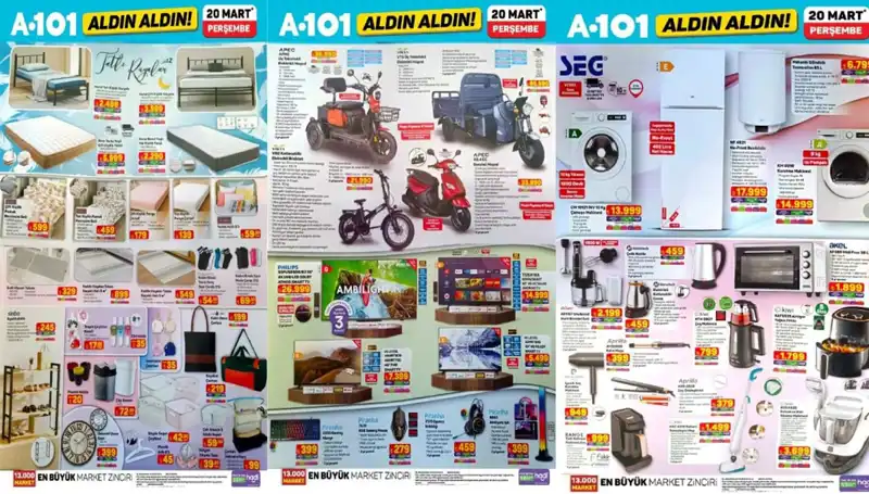A101'den Şaşırtan Fırsatlar: Airfryer İle Yatak Setleri Evinizi Yeniliyor!