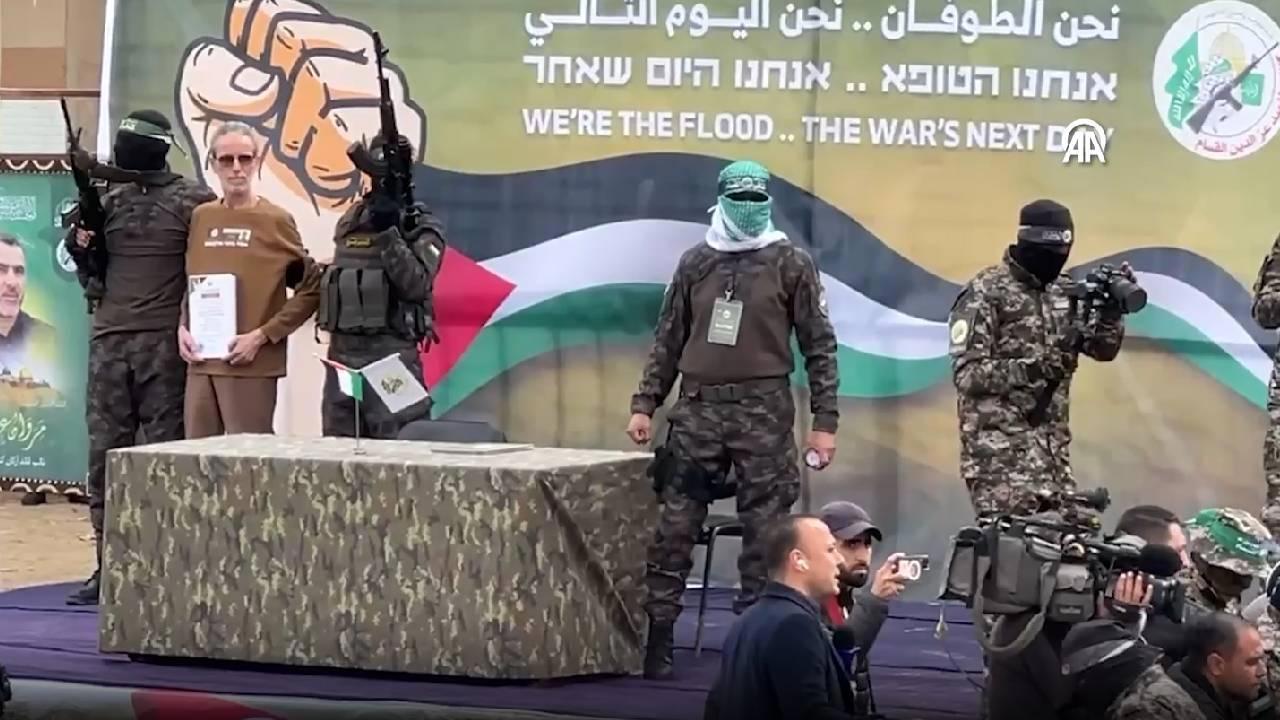 Hamas, 3 İsrailli erkeği İsrail ile esir takası kapsamında serbest bıraktı.
