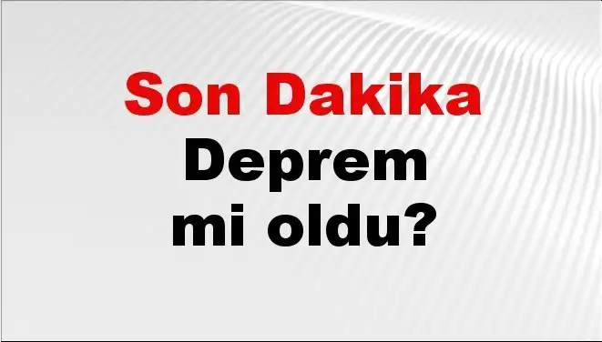 Kütahya'da Şok Etkisi Yaratan Deprem: Detaylar ve Son Gelişmeler