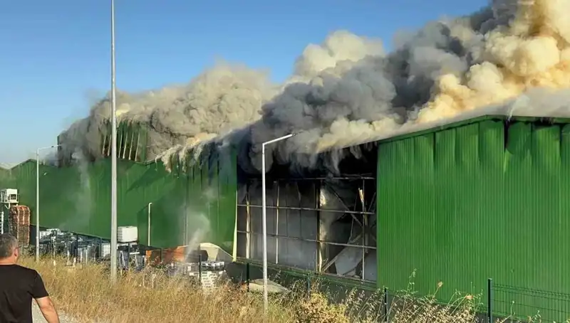 Balıkesir Fabrika Yangınında 2 İşçi Hayatını Kaybetti: 1 Kişi Tutuklandı