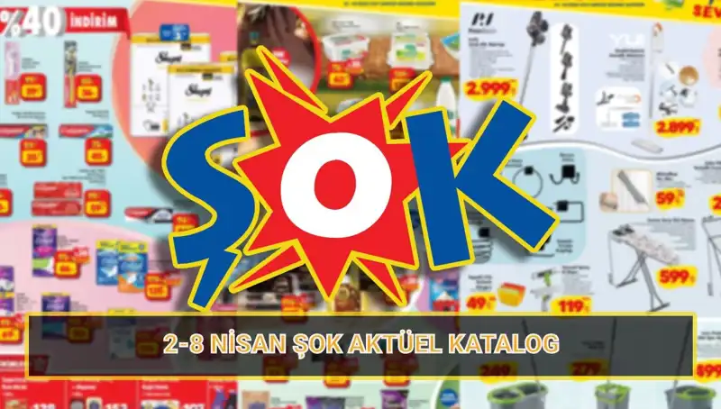 Temizlikte Devrim: ŞOK 2-8 Nisan Kataloğu ile Evinizi Yenileyin!