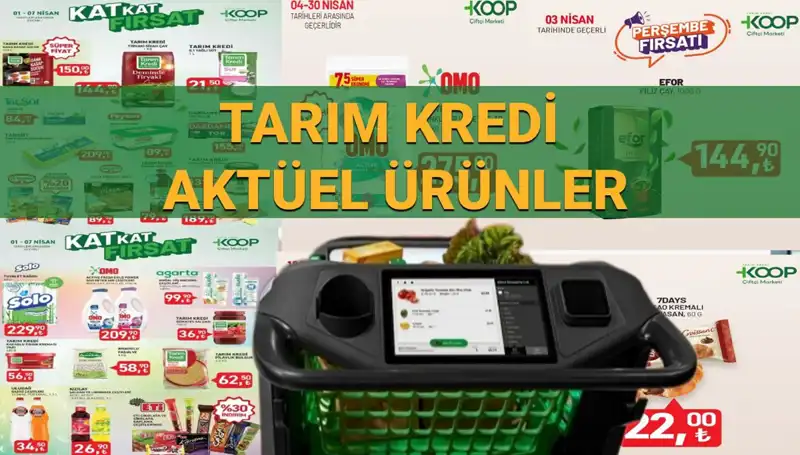 Tarım Kredi Marketleri, Nisan İndirimleriyle Alışverişi Uygun Fiyatlara Taşıyor!