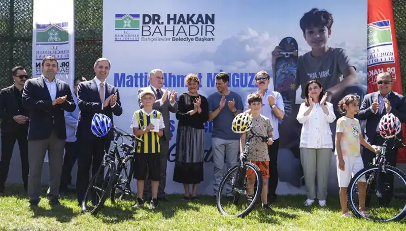 Bahçelievler’de Modern Bir Dönüşüm: Mattia Ahmet Minguzzi Skate Parkı Açıldı