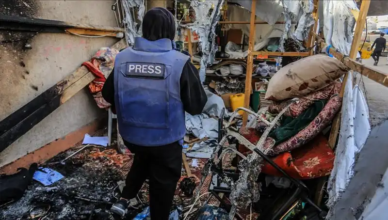 İsrail, Gazetecilerin Çadırını Hedef Aldığını Resmen Onayladı!
